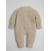 Комбинезон детский Amarobaby Pure Love Wool вязаный, бежевый