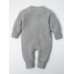 Комбинезон детский Amarobaby Pure Love Wool вязаный, серый