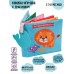 Книжка-игрушка с грызунком AMAROBABY Soft Book, Противоположности