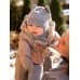 Снуд детский вязаный Amarobaby Pure Love SNOOD, серый