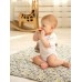 Коврик детский стёганный Amarobaby Soft Mat 115х115 см, Лесные жители (серый)