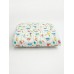 Коврик детский стёганный Amarobaby Soft Mat 115х115 см, Дорога (серый)