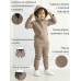 Костюм детский Amarobaby Mono ( худи и брюки), футер 360гр с начесом, бежевый