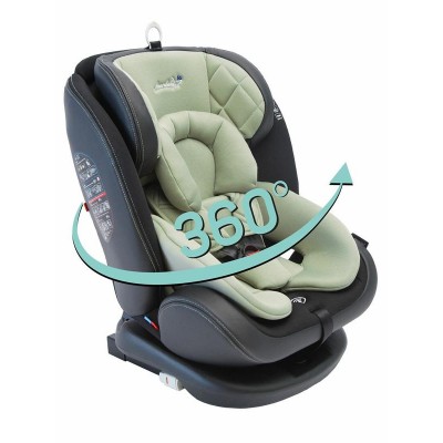 Автокресло детское AMAROBABY ST-3,Isofix класс D, группа 0+/1/2/3, (хаки)