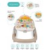 Ходунки детские с электронной игровой панелью AMAROBABY Walking Baby (бежевый)