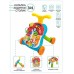 Каталка-ходунки Amarobaby Study Walker (3в1) музыкальный игровой центр со съемной игровой панелью и столиком, зеленый