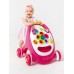 Каталка-ходунки Amarobaby WALKING WAY (2в1) музыкальный игровой центр, синий, 46,5х51х47 см.