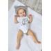 Боди детское с коротким рукавом Amarobaby HONEY LITTLE BABY