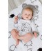 Боди детское с длинным рукавом Amarobaby HONEY LITTLE BABY