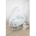 Комплект в кроватку 15 предметов (3+12 подушек-бортиков) AmaroBaby